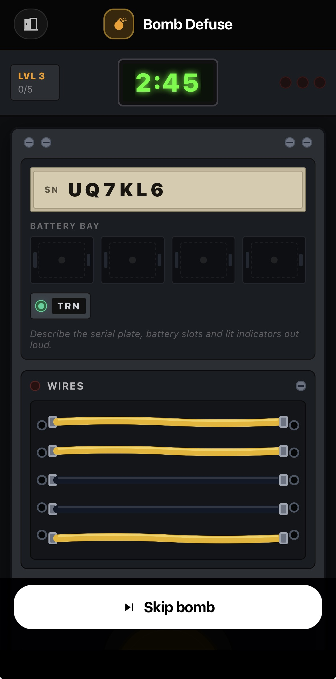 Bomb Defuse