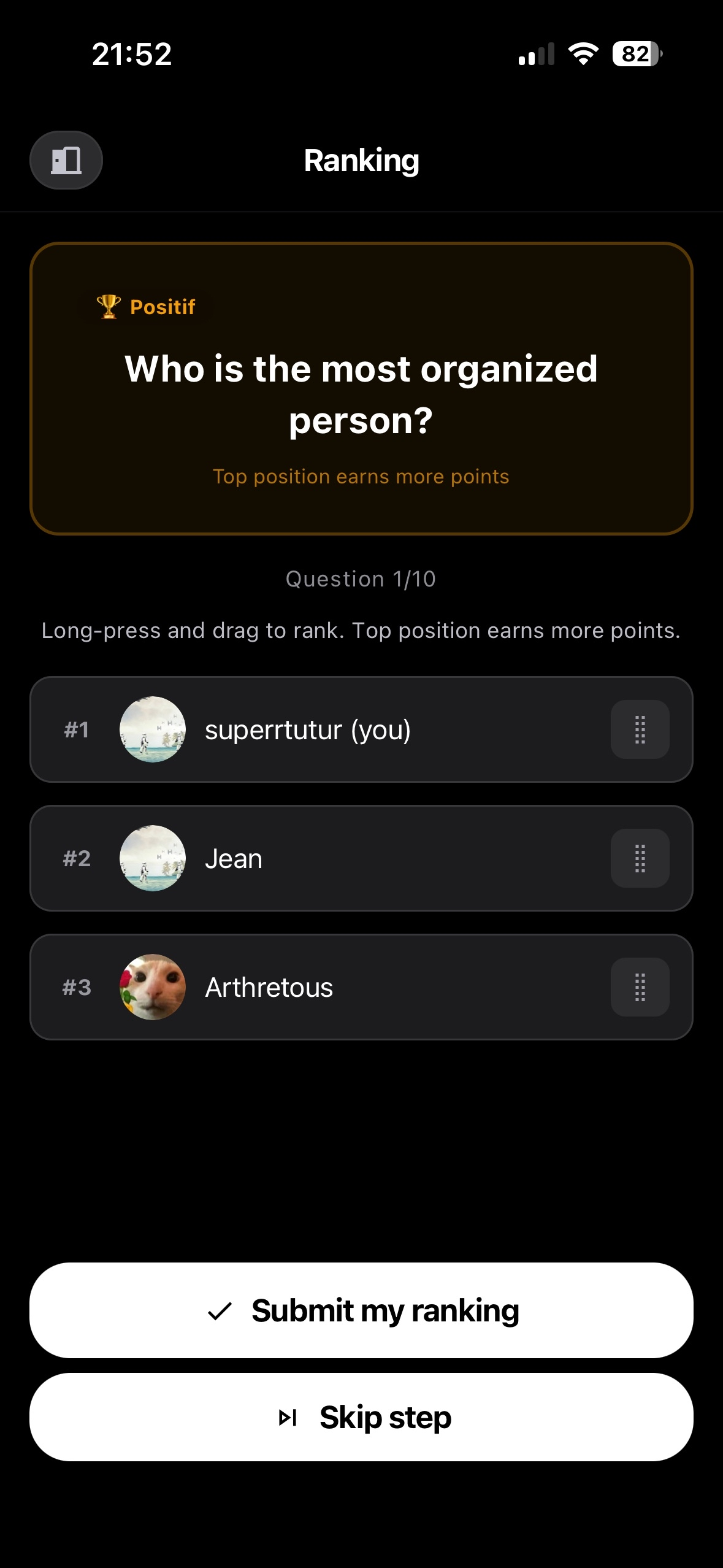 Ranking